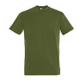 Tričko SOLS IMPERIAL MEN, zelenohnědá, 3XL