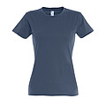 Tričko SOLS IMPERIAL WOMEN, riflová, 3XL