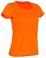 Tričko STEDMAN ACTIVE COTTON TOUCH WOMEN reflexní oranžová S