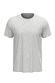 Tričko STEDMAN CLASSIC UNISEX barva světle šedý melír L