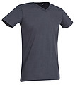 Tričko STEDMAN STARS BEN V-NECK středně šedá S