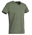 Tričko STEDMAN STARS BEN V-NECK vojenská zelená S