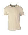 Triko GILDAN SOFTSTYLE ADULT T-SHIRT 153g, béžová, S
