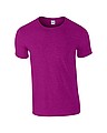 Triko GILDAN SOFTSTYLE ADULT T-SHIRT 153g, fialová, S