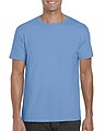 Triko GILDAN SOFTSTYLE ADULT T-SHIRT 153g, jemně modrá, XL