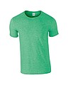 Triko GILDAN SOFTSTYLE ADULT T-SHIRT 153g, jemně zelená, S