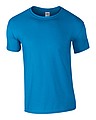 Triko GILDAN SOFTSTYLE ADULT T-SHIRT 153g, světlá královská modrá, S