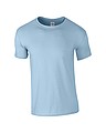 Triko GILDAN SOFTSTYLE ADULT T-SHIRT 153g, světle modrá, S