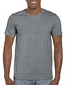 Triko GILDAN SOFTSTYLE ADULT T-SHIRT 153g, tmavě šedý melír, S
