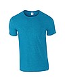 Triko GILDAN SOFTSTYLE ADULT T-SHIRT 153g, tmavě tyrkysová, XL
