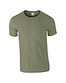 Triko GILDAN SOFTSTYLE ADULT T-SHIRT 153g, vojenská zelená světlá, S