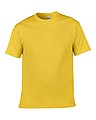 Triko GILDAN SOFTSTYLE ADULT T-SHIRT 153g, žlutá, S