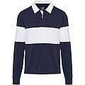 Unisex mikina Elevate Clyde, velikost L, námořní modrá/bílá