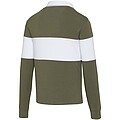 Unisex mikina Elevate Clyde, velikost L, zelená/bílá