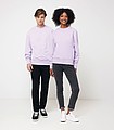 Unisex mikina Iqoniq Kruger z recyklované bavlny, světle fialová, XXS