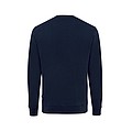 Unisex mikina Iqoniq Zion z recyklované bavlny, námořní modrá, XXS