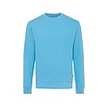 Unisex mikina Iqoniq Zion z recyklované bavlny, světle modrá, M