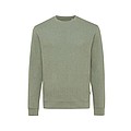 Unisex nebarvená mikina Iqoniq Denali z recyklované bavlny, zelená, XXS