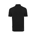 Unisex polotriko Iqoniq Yosemite z recyklované bavlny, černá, XXS