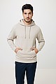 Unisex recyklovaná mikina Iqoniq s kapucí, světle modrá, L
