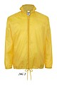 Unisex větrovka SOLS SHIFT - UNISEX WATER REPELLENT WINDBREAKER, žlutá, L