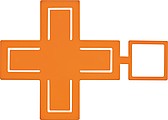 Univerzální držák mobilního telefonu, oranžový