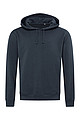 Univerzální mikina STEDMAN RECYCLED UNISEX SWEAT HOODIE, půlnoční modrá, M