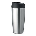 UPSALA Dvoustěnný cestovní hrnek z nerezové oceli o objemu 400 ml