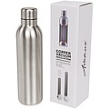 Vakuová sportovní termoska Thor 510 ml s měděnou izolací, stříbrná