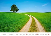 Via 2026, nástěnný kalendář, prodloužená záda