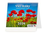 Vlčí máky 2026, stolní kalendář