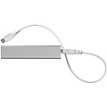 VOLTINO Kovová powerbanka 2200 mAh, stříbrná