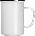 Vysoký plecháček, 550ml, bílý
