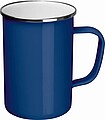 Vysoký plecháček, 550ml, modrý