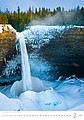 Water World 2025, nástěnný kalendář, prodloužená záda