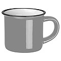 YAMAN Malý keramický hrnek na espresso, 60 ml, šedá