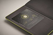 Zápisník A5 se semínky, 92 linkovaných listů, světle zelený