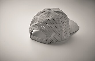 5 panelová baseballová čepice 200g, šedá