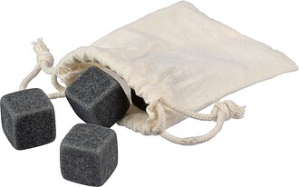 AJARO Sada 3 kamenných kostek ledu - reklamní předměty