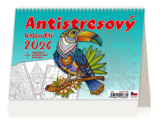 Antistresový pracovní kalendář 2026 - reklamní kalendáře