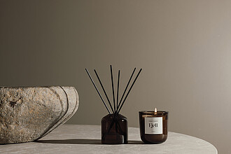 Aroma set VINGA, krémová bílá