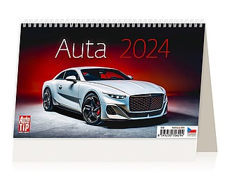 Auta 2026, stolní kalendář - reklamní kalendáře