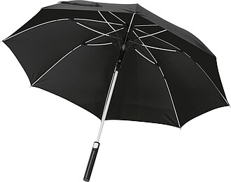 Automatický deštník, černá - reklamní deštníky