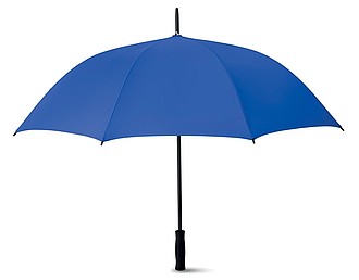 Automatický deštník z hedvábného PE s EVA rukojetí, modrá