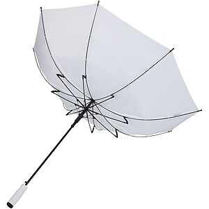 Automatický deštník z RPET pongee, bílý
