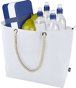 BAFFIN Chladicí plážová a nákupní taška z recyklovaného polyesteru, objem 23 l, bílá