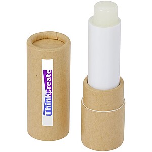 Balzám na rty s vanilkovým aroma, papírový obal, přírodní