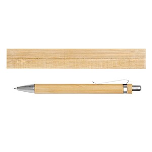 Bambusový držák na poznámky, hnědá