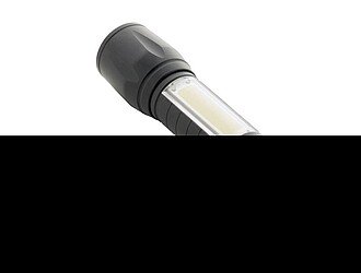 Baterka CHARGELIGHT ZOOM dobíjecí s COB světlem, 2módy svícení, vč.nabíjecího kabelu, černá