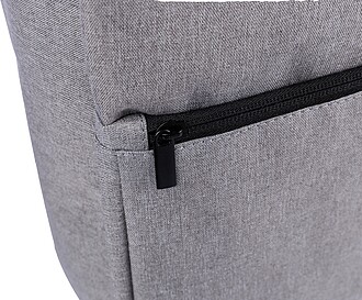 Batoh a taška na notebook, světle šedá